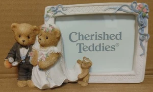 Orsacchiotti cari, cornice matrimonio sposi, 1999 ENESCO  - Foto 1 di 4