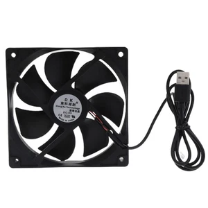 5V Brushless Fast Speed Cooling Fan 12x12x2.5cm 2Pin 2 wire Connectors - Picture 1 of 8