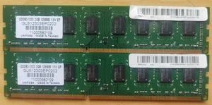 Lot Of 2 Unifosa PC RAM Memory GU512303EP0202, GDDR3-1333 2GB 128MX8 1.5V EP - Picture 1 of 6