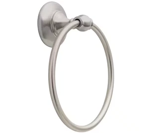 Delta Greenwich II Wandhalterung rund geschlossen Handtuchring Zubehör - gebürstetes Nickel - Bild 1 von 8