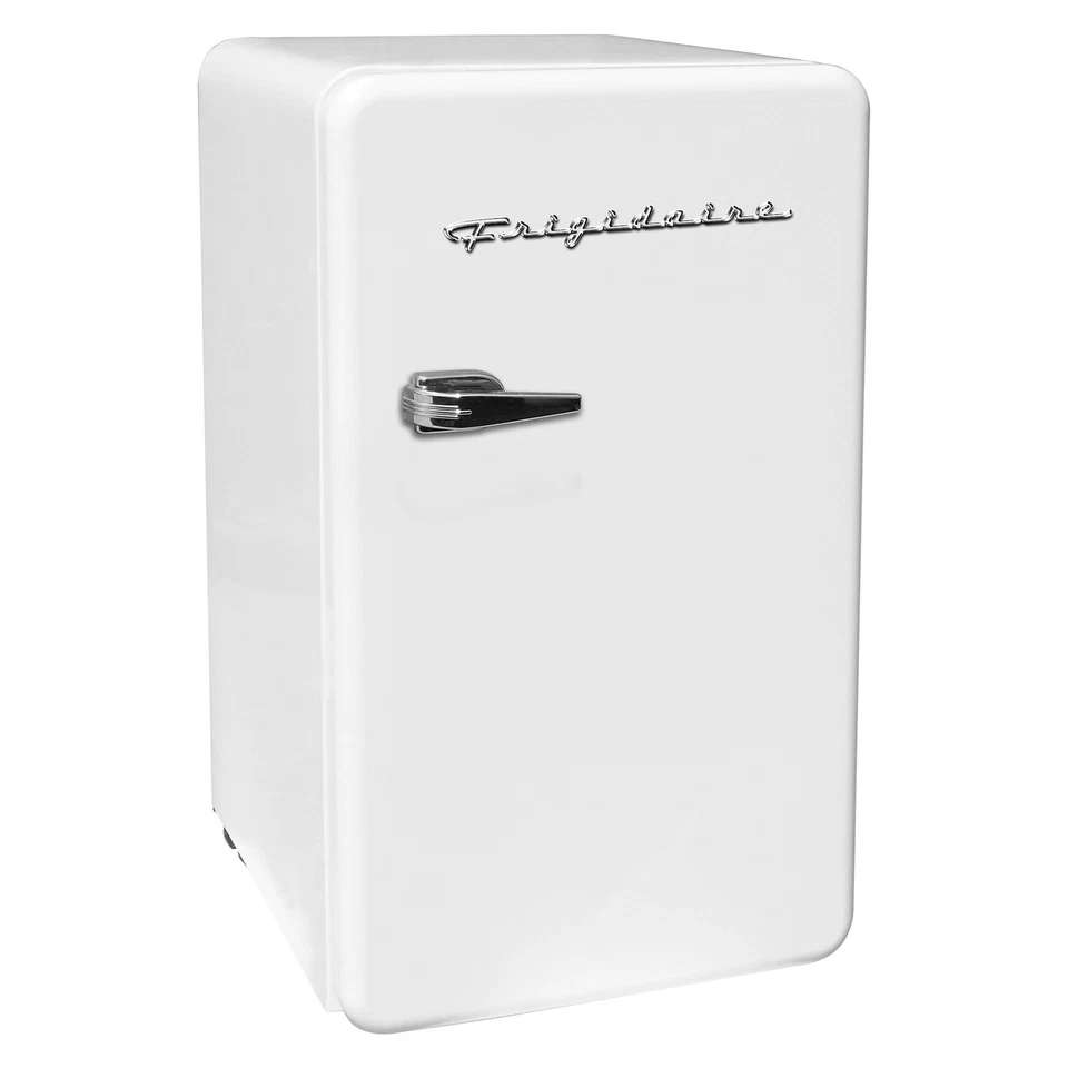 Frigidaire Efr372-b-white 3.2-cu.-ft. 60-watt Retro Compact Refrigerator white