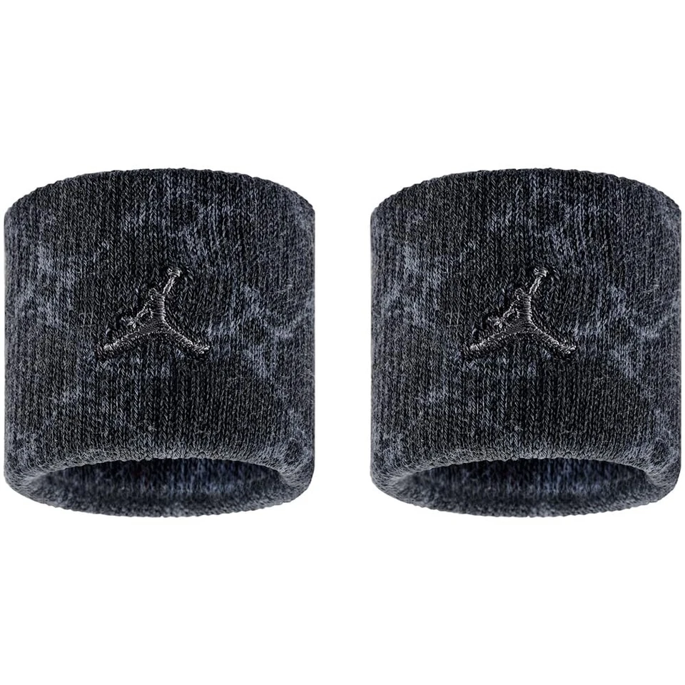 Pulseras Nike Jordan Dri-Fit estampadas de felpa negras/noir - deportivas Foto 1 de 1