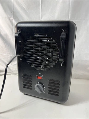 Intertek DQ1409 Black Portable Heavy Metal Space Heater 1500W - Works Great - Image 1 of 4