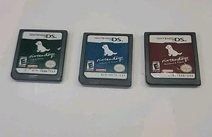 Nintendo DS NINTENDOGS DACHSHUND & FRIENDS + CHIHUAHUA & FRIENDS +Lab & FRIENDS - Picture 1 of 5