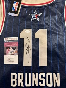 Jalen Brunson signed 2024 All Star New York Knicks Trikot handsigniert (JSA) COA - Bild 1 von 4