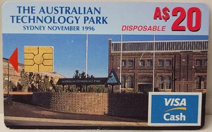 Australia $20 Australian Technology park disposable fine used RRRRR - Picture 1 of 2