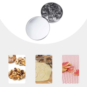  24 piezas herramientas de metal para hornear galletas cortadores de galletas de acero inoxidable - Imagen 1 de 11