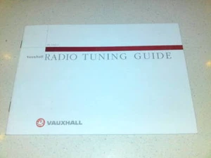 ORIGINAL VAUXHALL AUDIO HANDBUCH TS 1522-1 - Bild 1 von 1