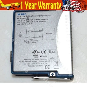 US Free TAX NEW National Instruments NI-9422 NI 9422 8-Channel Digital Input - Picture 1 of 3