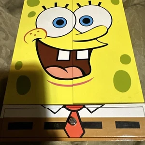 Vintage Sponge Bob Square Pants Jewelry Box 10" X 7" X 5" MZ Berger 2005 - Picture 1 of 18