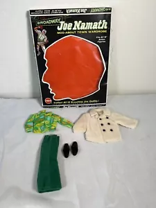 VTG 1970 MEGO Broadway Joe Namath Mod-About Town Wardrobe Boxed Carded - Picture 1 of 9