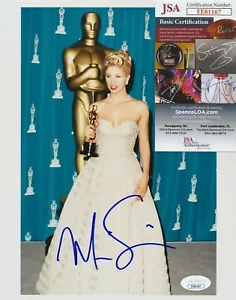 Mira Sorvino Signed 8x10 Photo w/ JSA COA #EE81167 Mighty Aphrodite - Picture 1 of 2