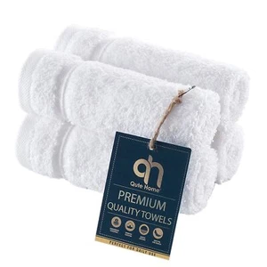 4-Piece Washcloths Towels Set, 100% Turkish Cotton Premium Quality Towels for... - Picture 1 of 7