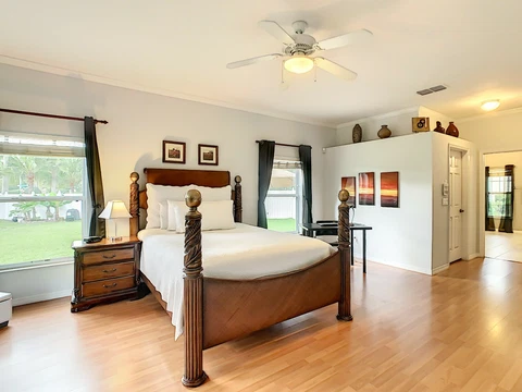 Traditional Carved Wood Bedroom Set- Bed, Nightstands And Dresser Cover