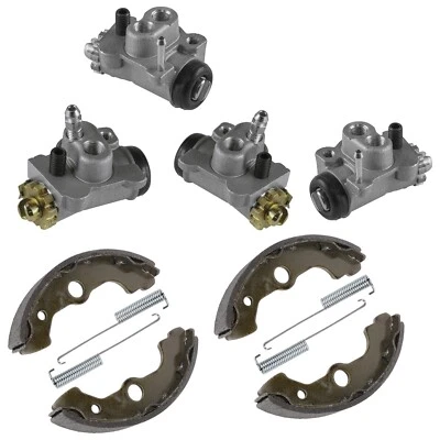 Front L/R Brake Cylinder & Shoe For Honda Fourtrax 300 TRX300FW 4x4 1988-2000 - Image 1 of 4