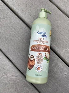 Suave Kids 3 in 1 Shampoo Conditioner Duschgel mit Sheabutter - 20 Oz. - Bild 1 von 5