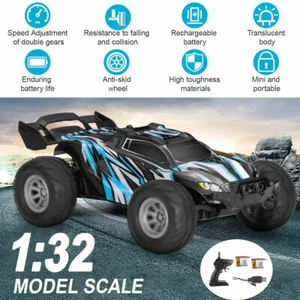 Vehicles Remote Control Car 2.4GHz Mini High Speed Racing Rechargeable 1:32 RC - Picture 1 of 9