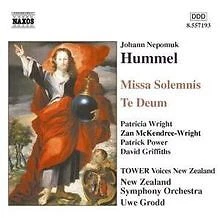 Missa Solemnis, Te Deum (Grodd, Nz So, Tower Voices N... | CD | Zustand sehr gut - Bild 1 von 1