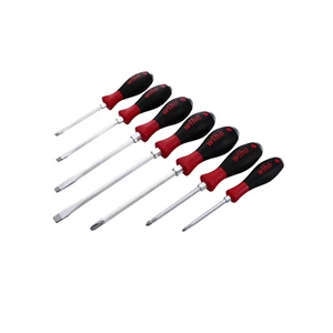 Wiha Tools 53097 7-teiliges strapazierfähiges Schlitz- & Kreuzschlitzschraubendreher-Set - Bild 1 von 3