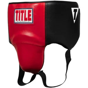 Title Boxing Classic Ultra-Light Protective Cup 2.0 - Black/Red - Picture 1 of 3