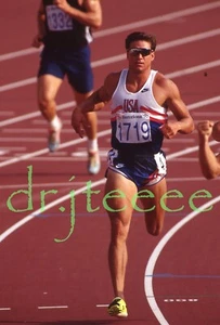 1992 OLYMPICS Dave Johnson DECATHLON - 35mm Track & Field Slide - Picture 1 of 1