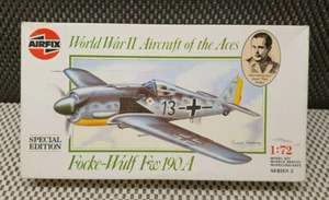 Airfix Caja De Maqueta Vacío Focke- Wulf Fw 190A World War II Edición Especial - Imagen 1 de 6