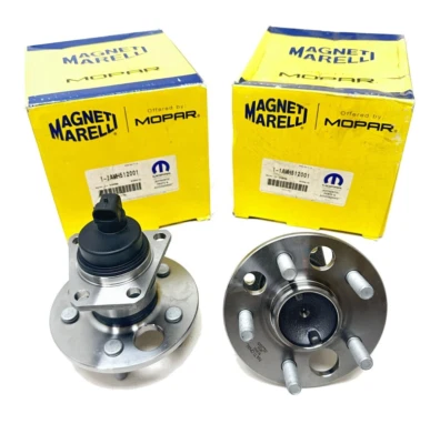 (2) Conjunto de cojinete de rueda trasera y buje Magneti Marelli Grand AM Skylark Cavalier Foto 1 de 4
