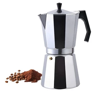 14 Cup Aluminum Moka Pot Classic Stovetop Espresso Coffee Maker Coffee Maker - Picture 1 of 7