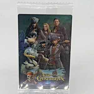 Tarjeta Kingdom Hearts Wafer The Caribbean 004 Memorial Collection Japón [Sellado] - Imagen 1 de 6