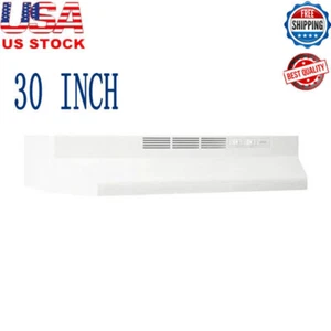 30 Inch Ductless Under Cabinet Range Hood Kitchen Ventless Fan Durable New USA - Picture 1 of 5
