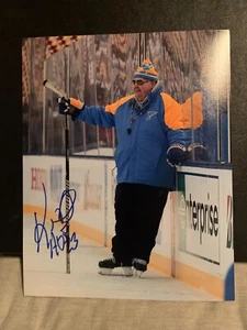 KEN HITCHCOCK Signed 8x10 Photo with HOF 2023 - St. Louis Blues Hockey Coach - Picture 1 of 1