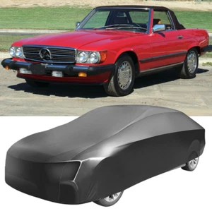 Satin Stretch Outdoor Full Car Cover Waterproof For Mercedes Benz 560SL 1986-89 - Picture 1 of 12