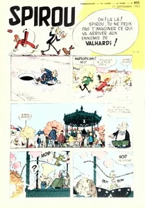 SPIROU 805  Franquin Lucky Luke   Buck Danny  17 SEPTEMBRE 1953  - Imagen 1 de 2