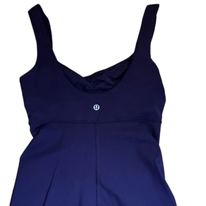 Camiseta sin mangas LULULEMON ciruela púrpura profundo ajuste largo entrenamiento yoga 4 - Imagen 1 de 4