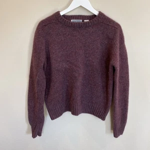 Traveler Sweater 100% Shetland Wool Womens Large Vintage Red - Picture 1 of 6