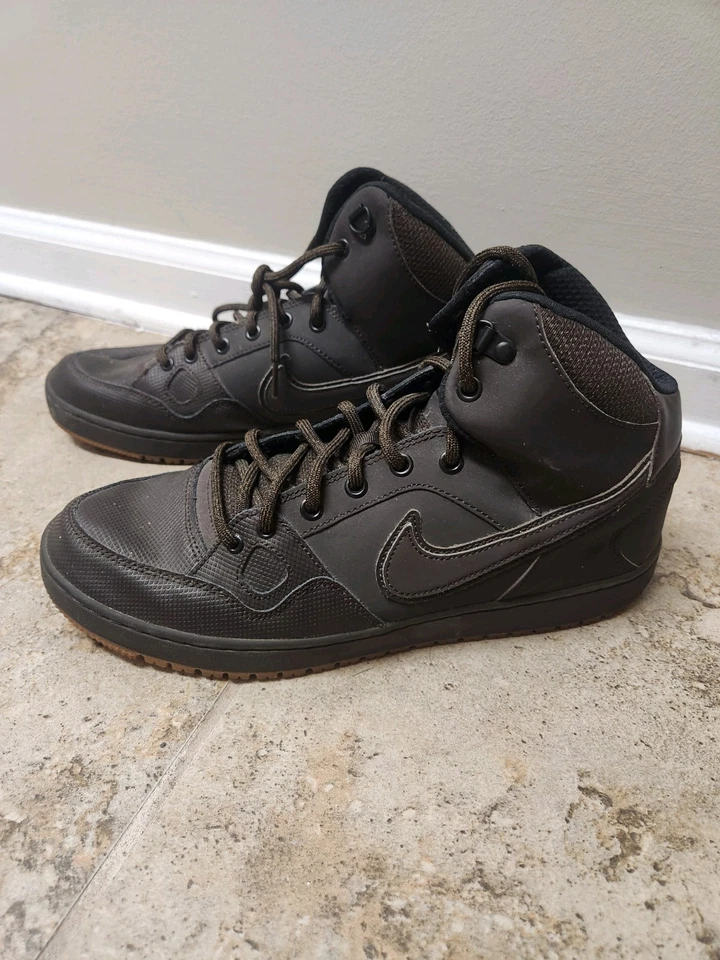 Nike Son of Force Medio Invierno Marrón Tenis Zapatos Botas Para Hombre Talla 10.5 807242-222  Foto 1 de 4