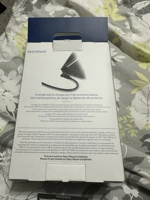 Cargador universal para computadora portátil Insignia de alta potencia con escasos usos - Carga de 180 vatios Foto 1 de 4
