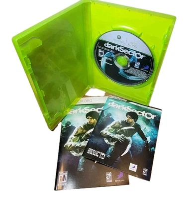Xbox 360 Dark Sector Disc Booklet And Case Bonus Strategy Guide Rated M - Image 1 of 4