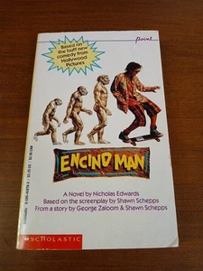Encino Man Novelization 1993 Paperback Brendan Fraser Pauly Shore Sean Astin - Picture 1 of 19