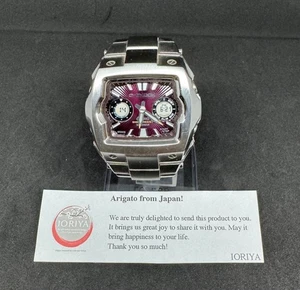 G-SHOCK G011D-4A Ana-Digi Watch 200m WR Stainless Steel Silver Band - Picture 1 of 11