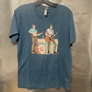 Avett Brothers blaues T-Shirt Größe M Etikett Top Zustand - Volksmusik - Bild 1 von 9