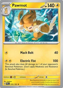 Pawmot 076/193 Sv02: Paldea Evolved Holo - Picture 1 of 1