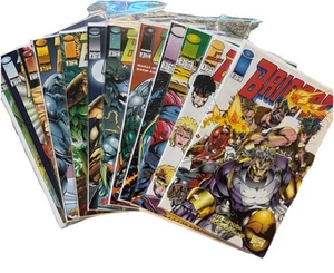 Brigade #0, 1, 2, 3, 3, 4, 4, 5, 6, 7, 8, 9. Image Comics. 1992 -1993. - Bild 1 von 14