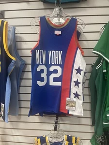 Mitchell & Ness  Dr J Julius Erving 1975-76 New York Nets Jersey Size 52 - Picture 1 of 2