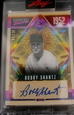 2025 leaf seasons in the sun Signature Seasons 1952 Bobby Shantz SSE-BS1.   5/10 - Image 1 of 2