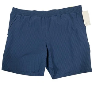 Pantaloncini Seersucker All in Motion da uomo taglia 38 tasche con cerniera attivi leggeri - Foto 1 di 16