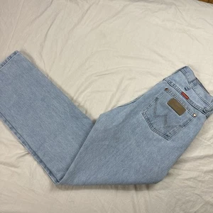Wrangler Jeans Damen 31x31 Blau Denim Reg Fit Straight Leg Western Cowboy Schnitt - Bild 1 von 9