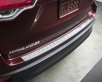 Protector de parachoques trasero Highlander & Hybrid 2014-2019 accesorio genuino Toyota Foto 1 de 4