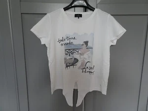 Monari T-Shirt Gr.40 Glitzer mit Aufschrift - Bild 1 von 4