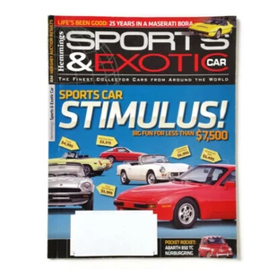 Hemmings Sports & Exotic Car Magazine 2010 February Sports Car Stimulus - Picture 1 of 9